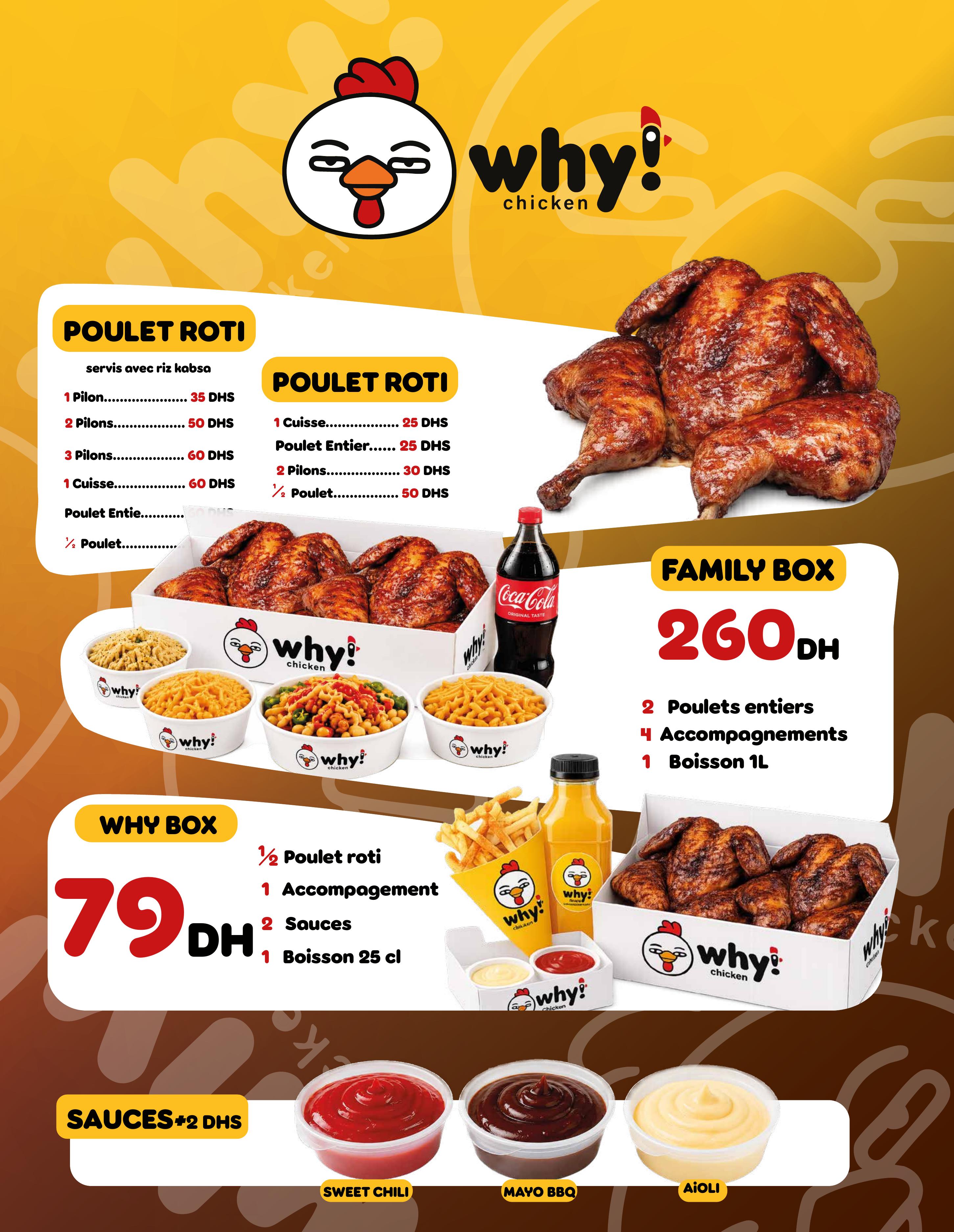 Menu Why!Chicken — page 2