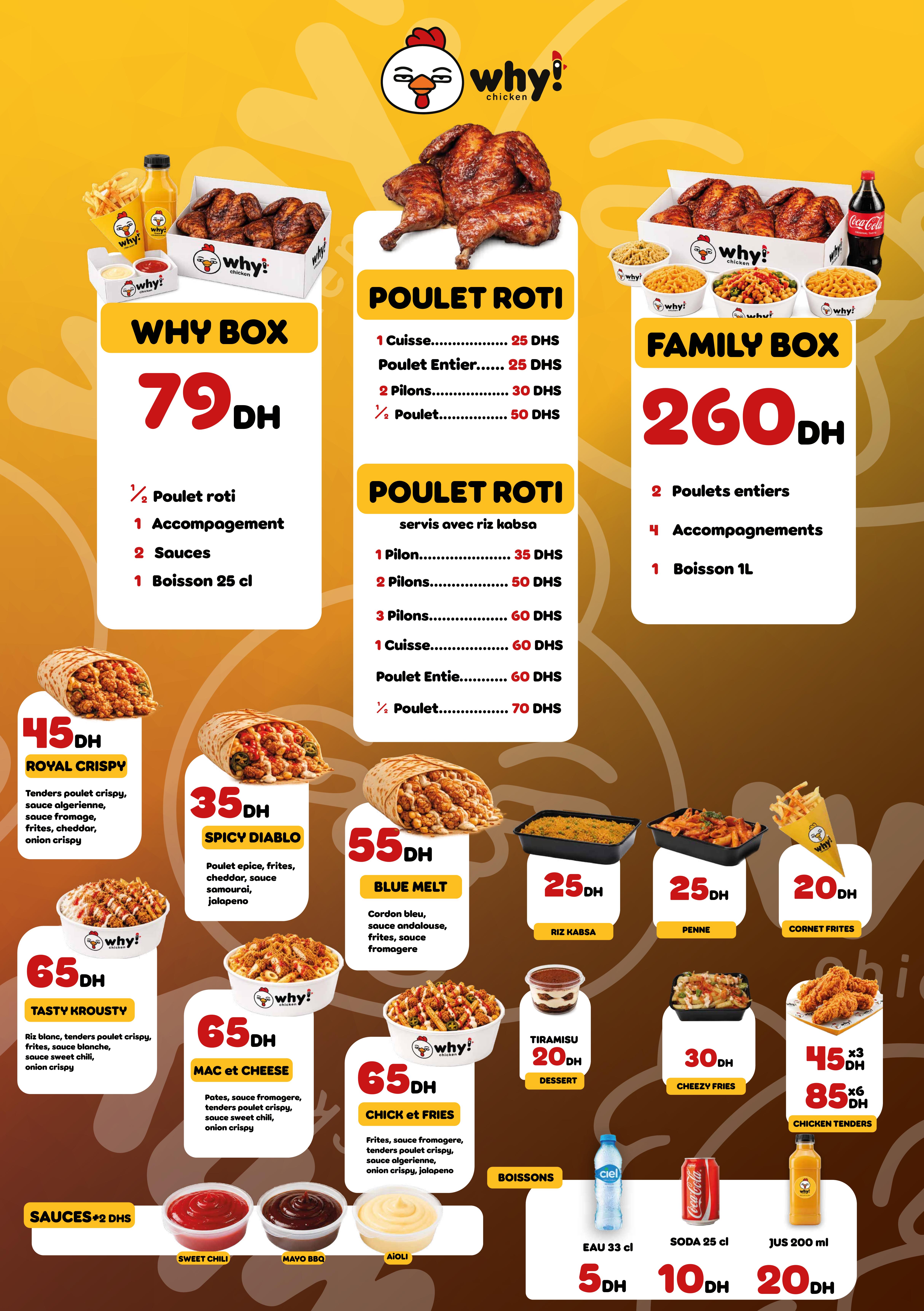Menu Why!Chicken — page 3