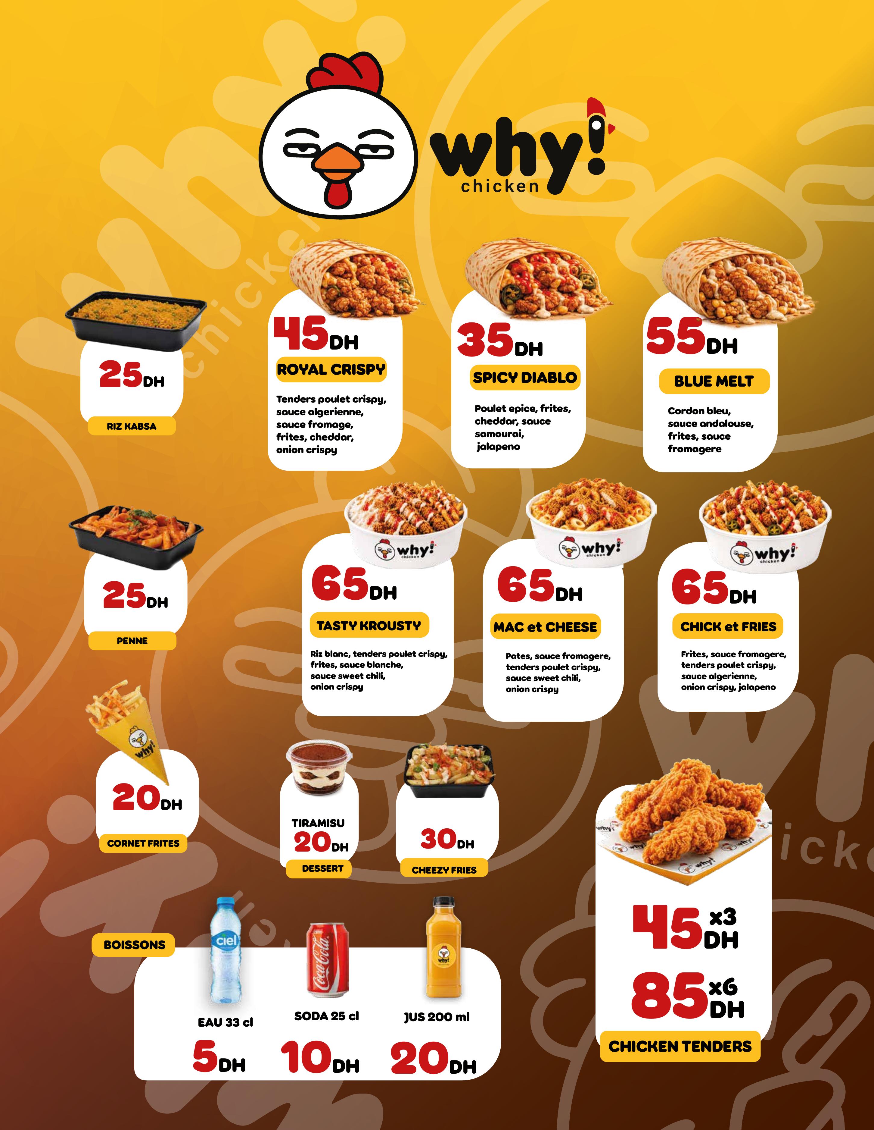Menu Why!Chicken — page 4